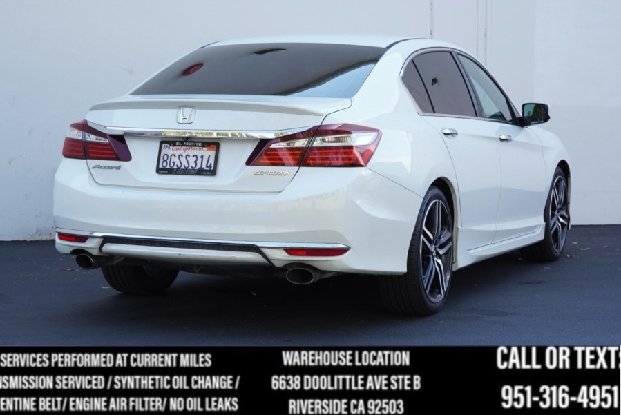 2016 Honda Accord Sedan Sport LEATHER INTERIOR, available for sale in Riverside, California | Big Timin Motors LLC. Riverside, California 2016 Honda Accord Sedan Sport LEATHER INTERIOR, available for sale in Riverside, California | Big Timin Motors LLC. Riverside, California
