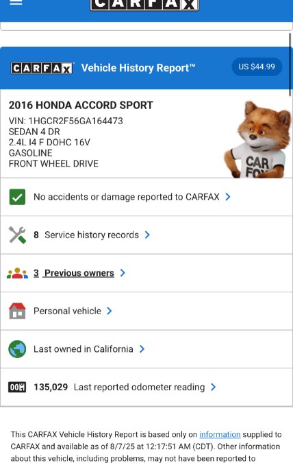 2016 Honda Accord Sedan Sport LEATHER INTERIOR, available for sale in Riverside, California | Big Timin Motors LLC. Riverside, California 2016 Honda Accord Sedan Sport LEATHER INTERIOR, available for sale in Riverside, California | Big Timin Motors LLC. Riverside, California