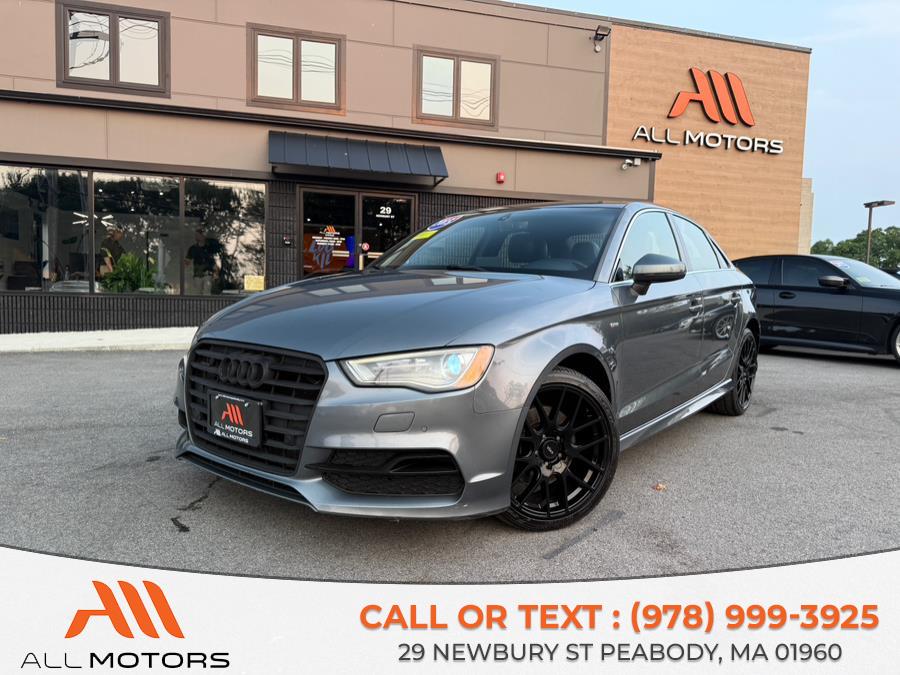 2016 Audi A3 4dr Sdn quattro 2.0T Premium Plus, available for sale in Peabody, Massachusetts | All Motors. Peabody, Massachusetts 2016 Audi A3 4dr Sdn quattro 2.0T Premium Plus, available for sale in Peabody, Massachusetts | All Motors. Peabody, Massachusetts