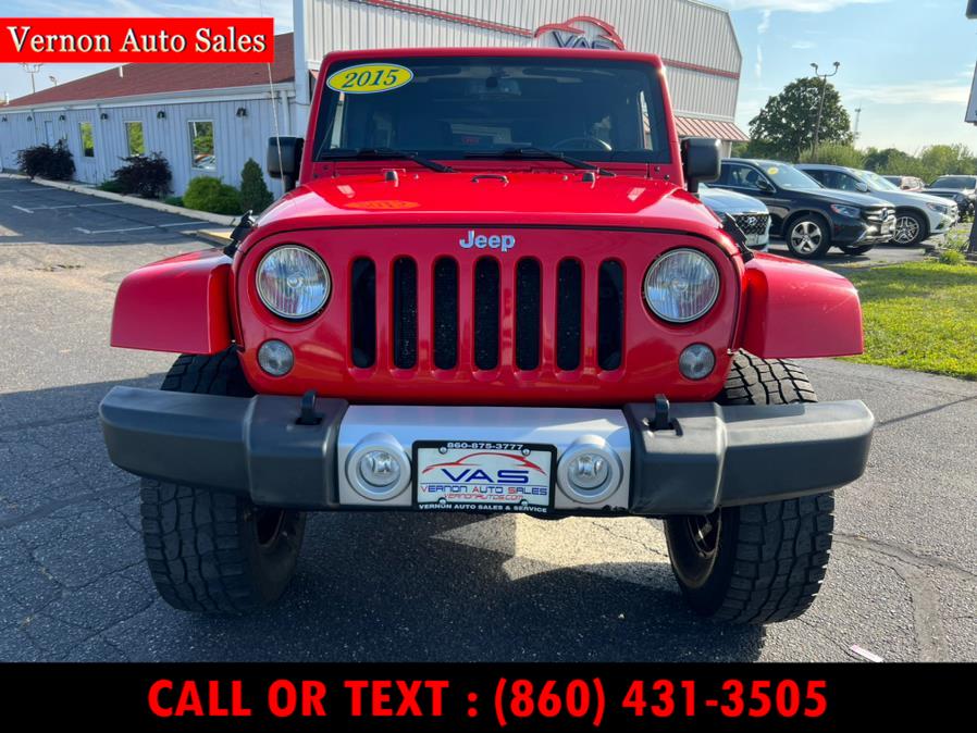 2015 Jeep Wrangler Unlimited 4WD 4dr Sahara, available for sale in Manchester, Connecticut | Vernon Auto Sale & Service. Manchester, Connecticut 2015 Jeep Wrangler Unlimited 4WD 4dr Sahara, available for sale in Manchester, Connecticut | Vernon Auto Sale & Service. Manchester, Connecticut