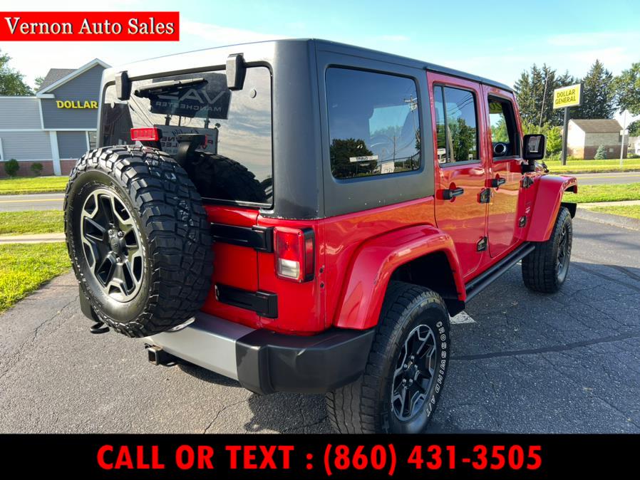 2015 Jeep Wrangler Unlimited 4WD 4dr Sahara, available for sale in Manchester, Connecticut | Vernon Auto Sale & Service. Manchester, Connecticut 2015 Jeep Wrangler Unlimited 4WD 4dr Sahara, available for sale in Manchester, Connecticut | Vernon Auto Sale & Service. Manchester, Connecticut