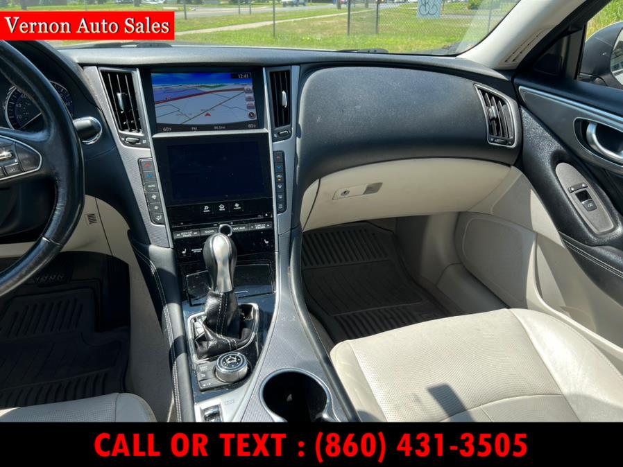2015 Infiniti Q50 4dr Sdn Sport AWD, available for sale in Manchester, Connecticut | Vernon Auto Sale & Service. Manchester, Connecticut 2015 Infiniti Q50 4dr Sdn Sport AWD, available for sale in Manchester, Connecticut | Vernon Auto Sale & Service. Manchester, Connecticut
