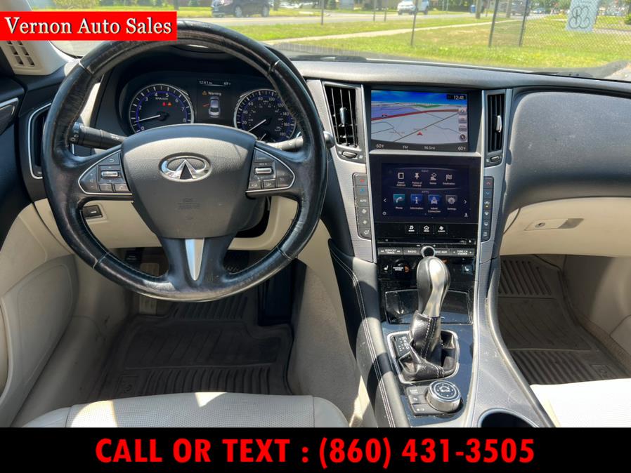 2015 Infiniti Q50 4dr Sdn Sport AWD, available for sale in Manchester, Connecticut | Vernon Auto Sale & Service. Manchester, Connecticut 2015 Infiniti Q50 4dr Sdn Sport AWD, available for sale in Manchester, Connecticut | Vernon Auto Sale & Service. Manchester, Connecticut