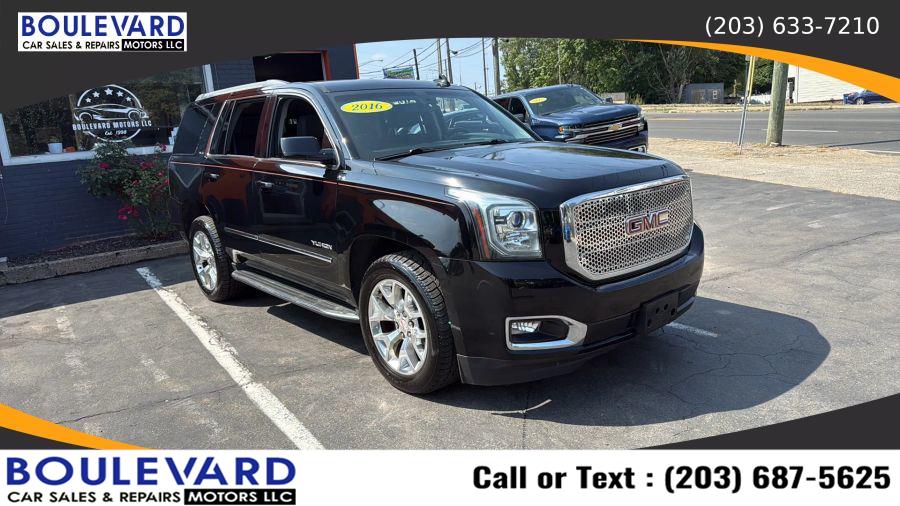 2016 GMC Yukon SLE Sport Utility 4D, available for sale in New Haven, Connecticut | Boulevard Motors LLC. New Haven, Connecticut 2016 GMC Yukon SLE Sport Utility 4D, available for sale in New Haven, Connecticut | Boulevard Motors LLC. New Haven, Connecticut