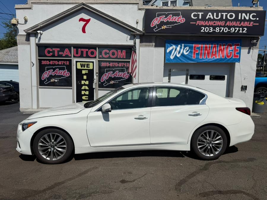 2018 INFINITI Q50 3.0t LUXE AWD, available for sale in Bridgeport, Connecticut | CT Auto. Bridgeport, Connecticut 2018 INFINITI Q50 3.0t LUXE AWD, available for sale in Bridgeport, Connecticut | CT Auto. Bridgeport, Connecticut