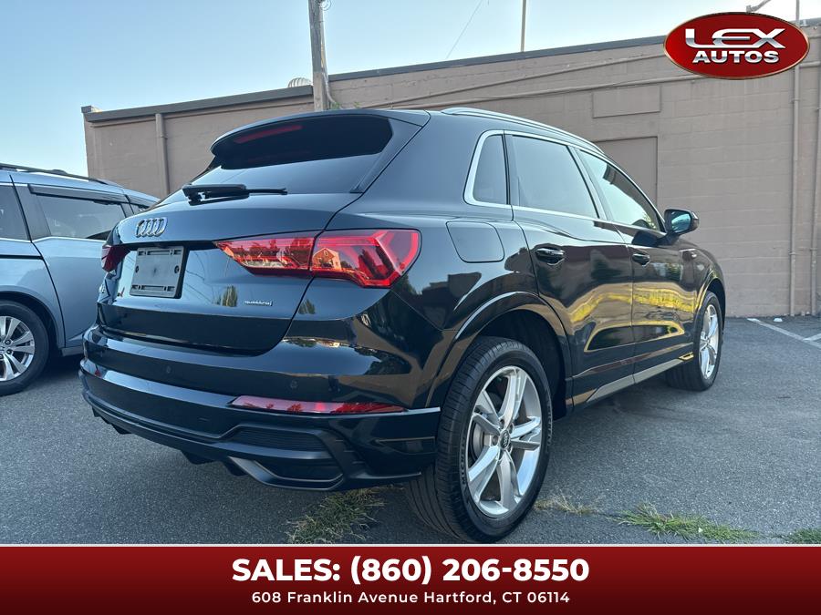 2020 Audi Q3 S line Premium 45 TFSI quattro, available for sale in Hartford, Connecticut | Lex Autos LLC. Hartford, Connecticut 2020 Audi Q3 S line Premium 45 TFSI quattro, available for sale in Hartford, Connecticut | Lex Autos LLC. Hartford, Connecticut