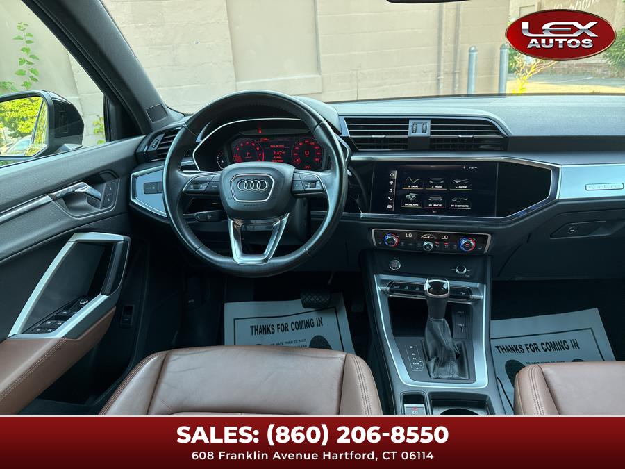 2020 Audi Q3 S line Premium 45 TFSI quattro, available for sale in Hartford, Connecticut | Lex Autos LLC. Hartford, Connecticut 2020 Audi Q3 S line Premium 45 TFSI quattro, available for sale in Hartford, Connecticut | Lex Autos LLC. Hartford, Connecticut