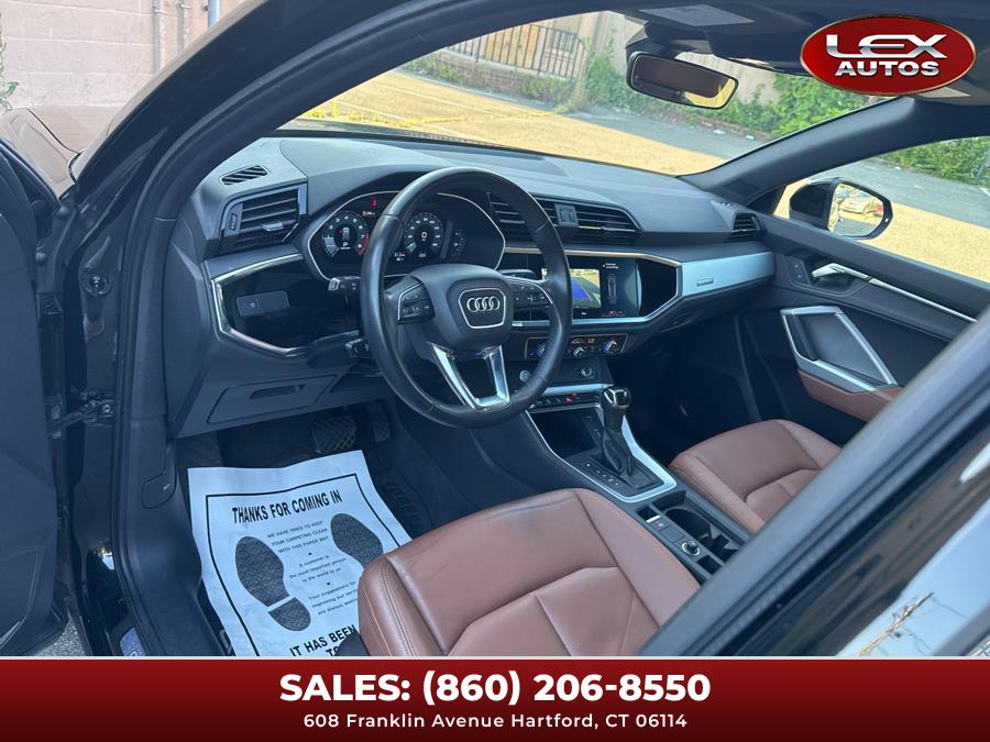 2020 Audi Q3 S line Premium 45 TFSI quattro, available for sale in Hartford, Connecticut | Lex Autos LLC. Hartford, Connecticut 2020 Audi Q3 S line Premium 45 TFSI quattro, available for sale in Hartford, Connecticut | Lex Autos LLC. Hartford, Connecticut