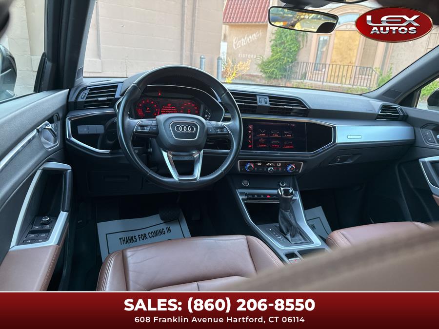 2020 Audi Q3 S line Premium 45 TFSI quattro, available for sale in Hartford, Connecticut | Lex Autos LLC. Hartford, Connecticut 2020 Audi Q3 S line Premium 45 TFSI quattro, available for sale in Hartford, Connecticut | Lex Autos LLC. Hartford, Connecticut