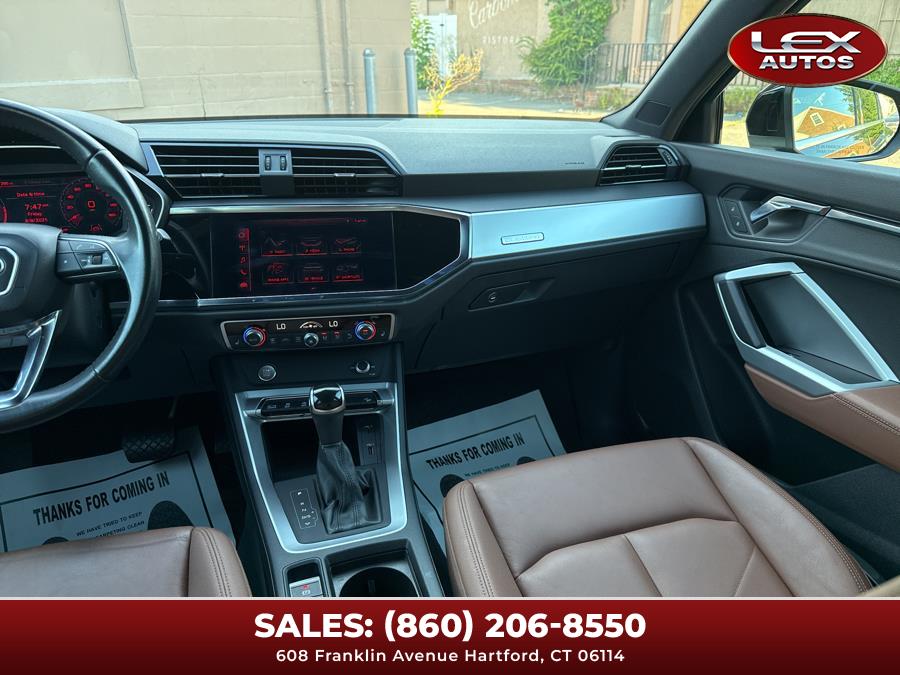 2020 Audi Q3 S line Premium 45 TFSI quattro, available for sale in Hartford, Connecticut | Lex Autos LLC. Hartford, Connecticut 2020 Audi Q3 S line Premium 45 TFSI quattro, available for sale in Hartford, Connecticut | Lex Autos LLC. Hartford, Connecticut
