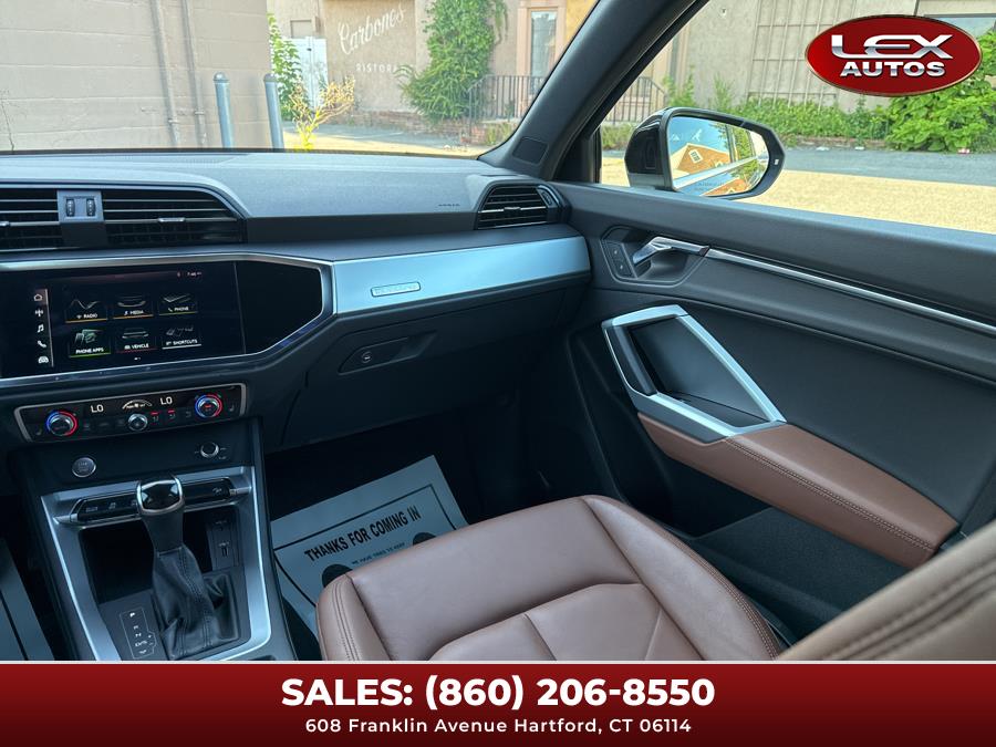 2020 Audi Q3 S line Premium 45 TFSI quattro, available for sale in Hartford, Connecticut | Lex Autos LLC. Hartford, Connecticut 2020 Audi Q3 S line Premium 45 TFSI quattro, available for sale in Hartford, Connecticut | Lex Autos LLC. Hartford, Connecticut