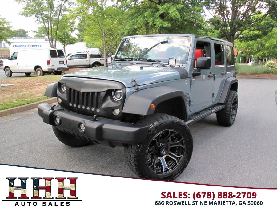 2014 Jeep Wrangler Unlimited 4WD 4dr Sport, available for sale in Marietta, Georgia | HHH Auto Sales LLC. Marietta, Georgia 2014 Jeep Wrangler Unlimited 4WD 4dr Sport, available for sale in Marietta, Georgia | HHH Auto Sales LLC. Marietta, Georgia