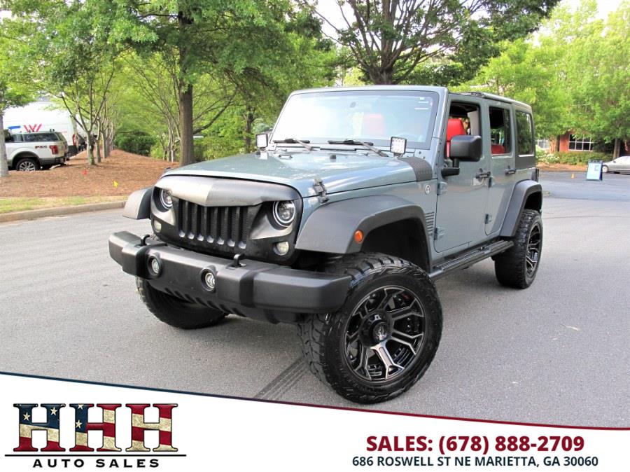 2014 Jeep Wrangler Unlimited 4WD 4dr Sport, available for sale in Marietta, Georgia | HHH Auto Sales LLC. Marietta, Georgia 2014 Jeep Wrangler Unlimited 4WD 4dr Sport, available for sale in Marietta, Georgia | HHH Auto Sales LLC. Marietta, Georgia