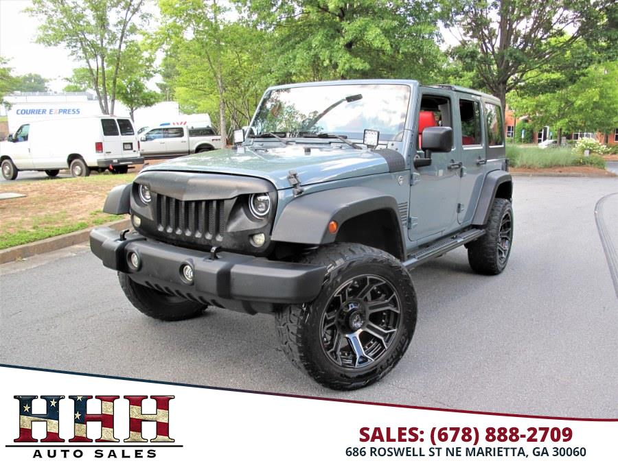 2014 Jeep Wrangler Unlimited 4WD 4dr Sport, available for sale in Marietta, Georgia | HHH Auto Sales LLC. Marietta, Georgia 2014 Jeep Wrangler Unlimited 4WD 4dr Sport, available for sale in Marietta, Georgia | HHH Auto Sales LLC. Marietta, Georgia