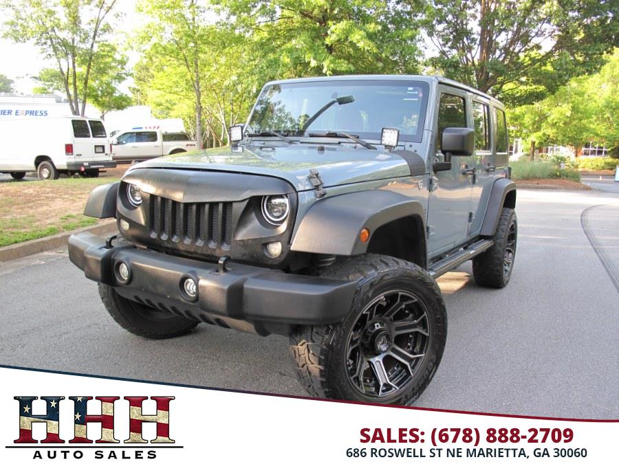 2014 Jeep Wrangler Unlimited 4WD 4dr Sport, available for sale in Marietta, Georgia | HHH Auto Sales LLC. Marietta, Georgia 2014 Jeep Wrangler Unlimited 4WD 4dr Sport, available for sale in Marietta, Georgia | HHH Auto Sales LLC. Marietta, Georgia