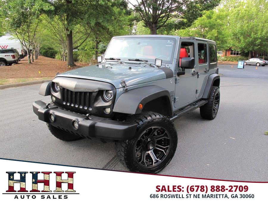 2014 Jeep Wrangler Unlimited 4WD 4dr Sport, available for sale in Marietta, Georgia | HHH Auto Sales LLC. Marietta, Georgia 2014 Jeep Wrangler Unlimited 4WD 4dr Sport, available for sale in Marietta, Georgia | HHH Auto Sales LLC. Marietta, Georgia