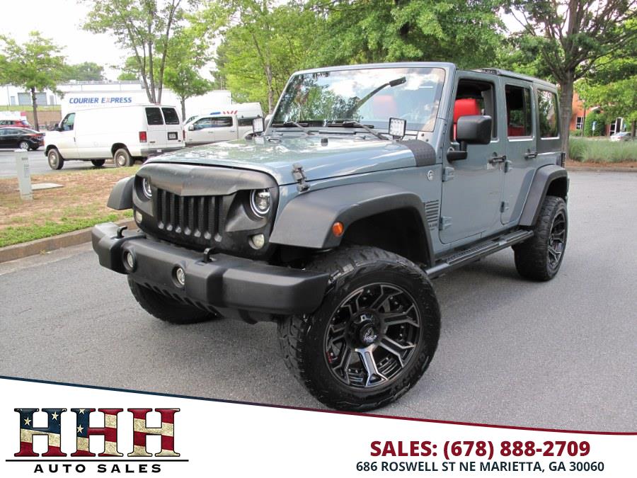 2014 Jeep Wrangler Unlimited 4WD 4dr Sport, available for sale in Marietta, Georgia | HHH Auto Sales LLC. Marietta, Georgia 2014 Jeep Wrangler Unlimited 4WD 4dr Sport, available for sale in Marietta, Georgia | HHH Auto Sales LLC. Marietta, Georgia