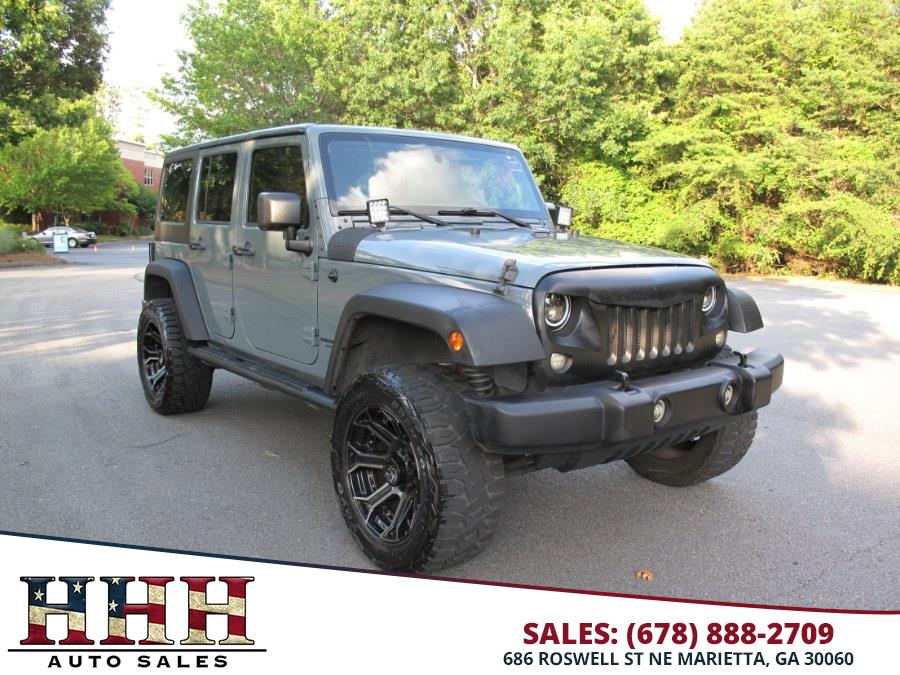2014 Jeep Wrangler Unlimited 4WD 4dr Sport, available for sale in Marietta, Georgia | HHH Auto Sales LLC. Marietta, Georgia 2014 Jeep Wrangler Unlimited 4WD 4dr Sport, available for sale in Marietta, Georgia | HHH Auto Sales LLC. Marietta, Georgia