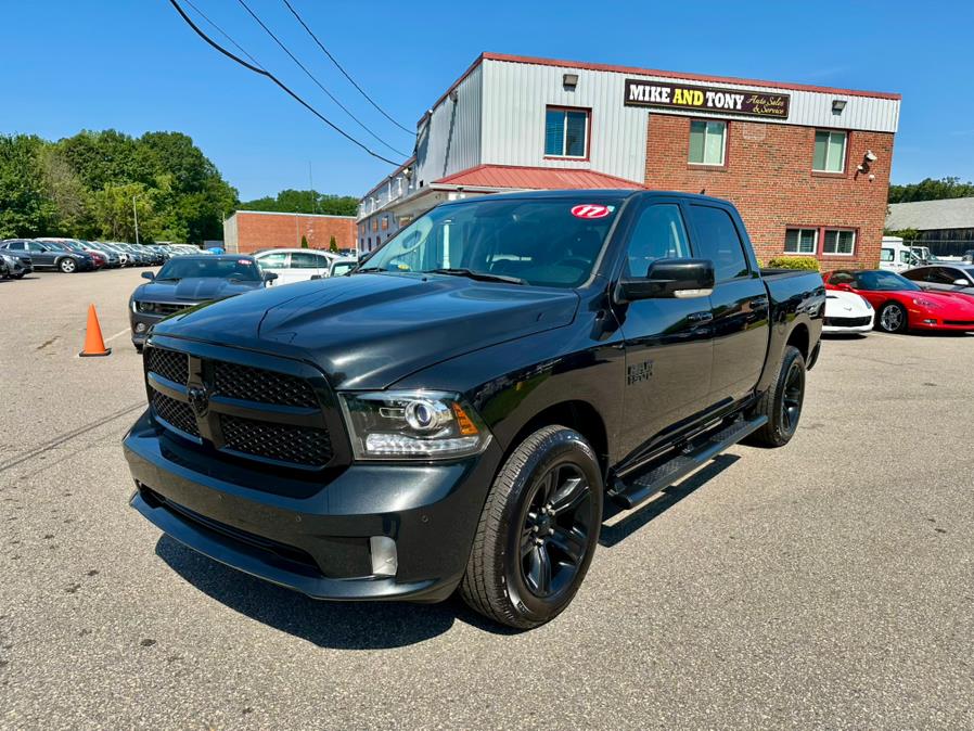 2017 Ram 1500 Night 4x4 Crew Cab 5''7" Box, available for sale in South Windsor, Connecticut | Mike And Tony Auto Sales, Inc. South Windsor, Connecticut 2017 Ram 1500 Night 4x4 Crew Cab 5''7" Box, available for sale in South Windsor, Connecticut | Mike And Tony Auto Sales, Inc. South Windsor, Connecticut