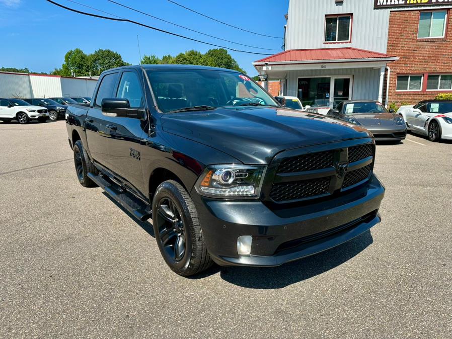 2017 Ram 1500 Night 4x4 Crew Cab 5''7" Box, available for sale in South Windsor, Connecticut | Mike And Tony Auto Sales, Inc. South Windsor, Connecticut 2017 Ram 1500 Night 4x4 Crew Cab 5''7" Box, available for sale in South Windsor, Connecticut | Mike And Tony Auto Sales, Inc. South Windsor, Connecticut