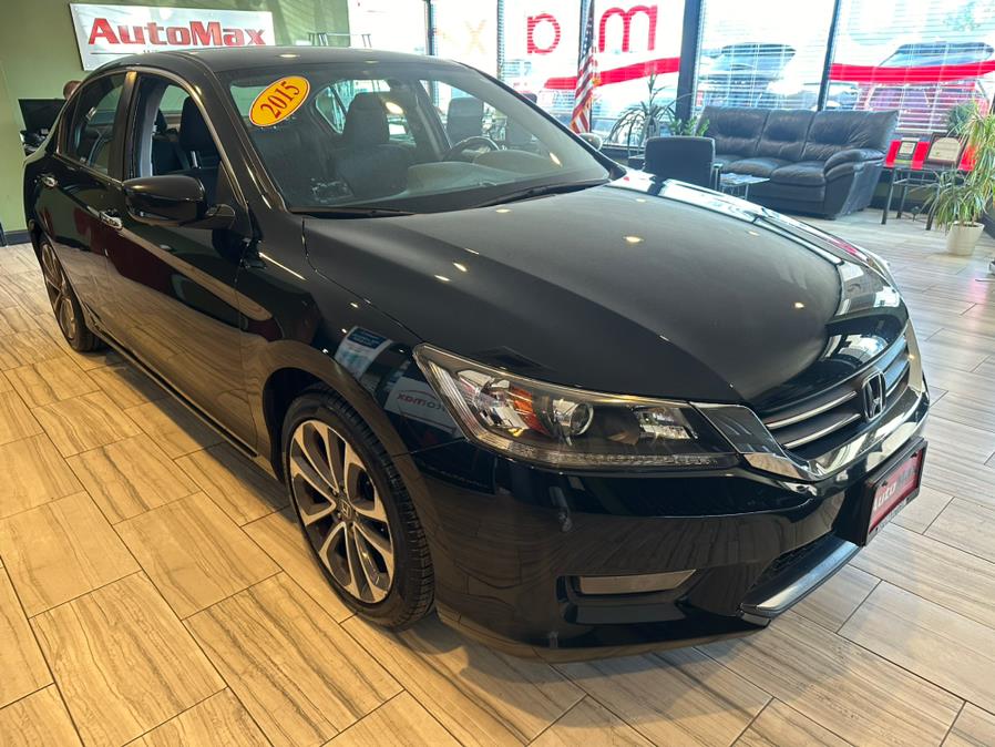 2015 Honda Accord Sedan 4dr I4 Man Sport, available for sale in West Hartford, Connecticut | AutoMax. West Hartford, Connecticut 2015 Honda Accord Sedan 4dr I4 Man Sport, available for sale in West Hartford, Connecticut | AutoMax. West Hartford, Connecticut