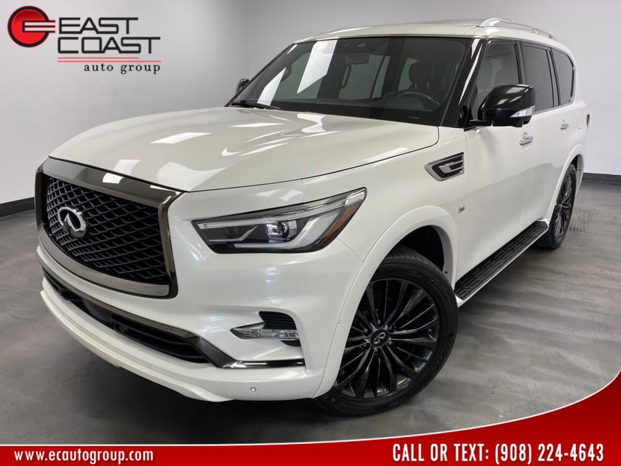 2020 INFINITI QX80 LUXE AWD, available for sale in Linden, New Jersey | East Coast Auto Group. Linden, New Jersey 2020 INFINITI QX80 LUXE AWD, available for sale in Linden, New Jersey | East Coast Auto Group. Linden, New Jersey