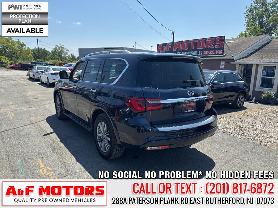 2018 INFINITI QX80 AWD, available for sale in East Rutherford, New Jersey | A&F Motors LLC. East Rutherford, New Jersey 2018 INFINITI QX80 AWD, available for sale in East Rutherford, New Jersey | A&F Motors LLC. East Rutherford, New Jersey