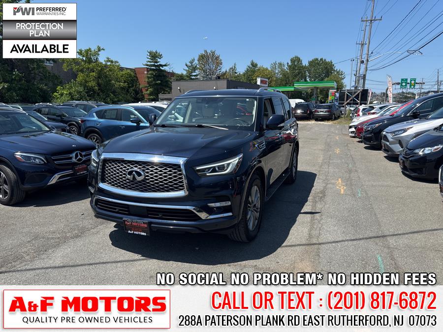 2018 INFINITI QX80 AWD, available for sale in East Rutherford, New Jersey | A&F Motors LLC. East Rutherford, New Jersey 2018 INFINITI QX80 AWD, available for sale in East Rutherford, New Jersey | A&F Motors LLC. East Rutherford, New Jersey