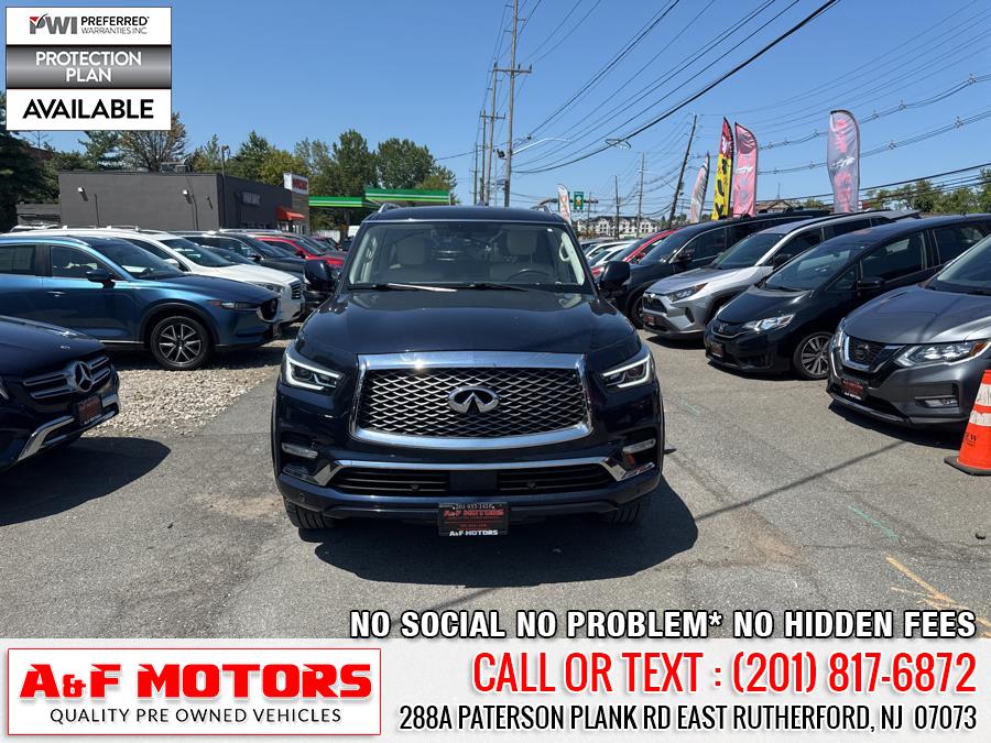 2018 INFINITI QX80 AWD, available for sale in East Rutherford, New Jersey | A&F Motors LLC. East Rutherford, New Jersey 2018 INFINITI QX80 AWD, available for sale in East Rutherford, New Jersey | A&F Motors LLC. East Rutherford, New Jersey