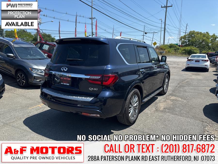 2018 INFINITI QX80 AWD, available for sale in East Rutherford, New Jersey | A&F Motors LLC. East Rutherford, New Jersey 2018 INFINITI QX80 AWD, available for sale in East Rutherford, New Jersey | A&F Motors LLC. East Rutherford, New Jersey
