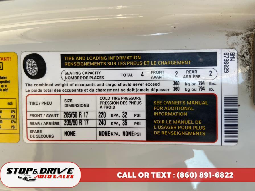 2011 BMW 1 Series 2dr Cpe 128i SULEV, available for sale in East Windsor, Connecticut | Stop & Drive Auto Sales. East Windsor, Connecticut 2011 BMW 1 Series 2dr Cpe 128i SULEV, available for sale in East Windsor, Connecticut | Stop & Drive Auto Sales. East Windsor, Connecticut