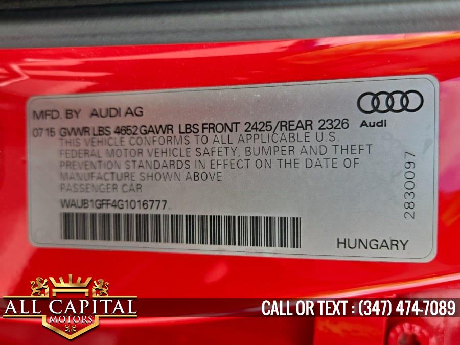 2016 Audi S3 4dr Sdn quattro Premium Plus, available for sale in Brooklyn, New York | All Capital Motors. Brooklyn, New York 2016 Audi S3 4dr Sdn quattro Premium Plus, available for sale in Brooklyn, New York | All Capital Motors. Brooklyn, New York