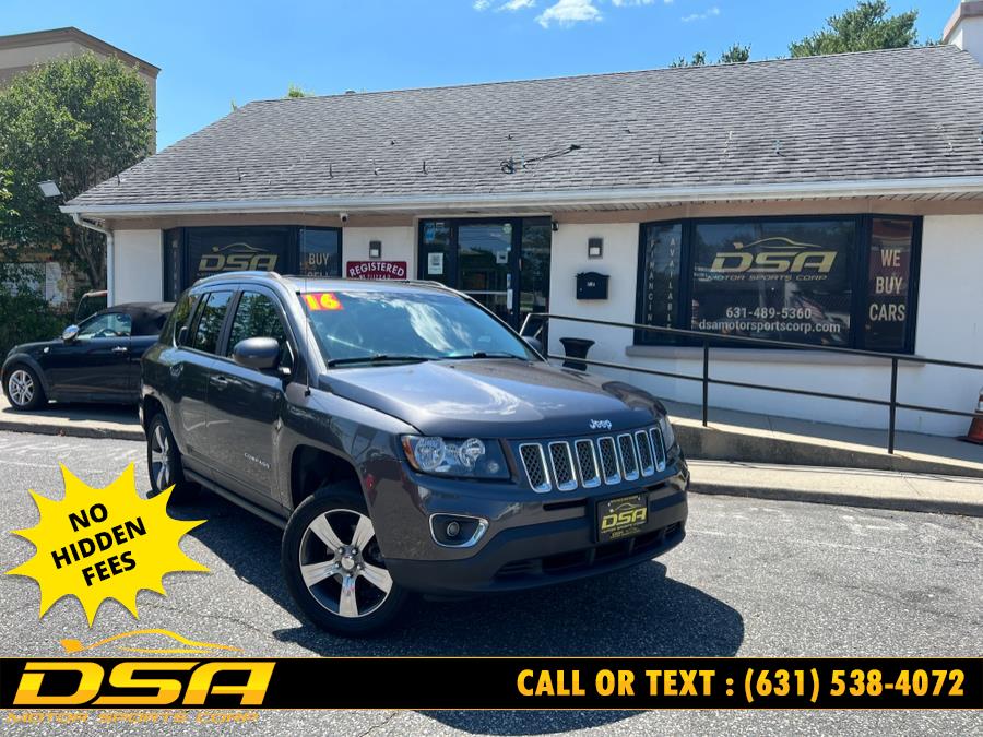 2016 Jeep Compass 4WD 4dr Latitude, available for sale in Commack, New York | DSA Motor Sports Corp. Commack, New York 2016 Jeep Compass 4WD 4dr Latitude, available for sale in Commack, New York | DSA Motor Sports Corp. Commack, New York