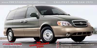2004 Kia Sedona 4dr Auto LX, available for sale in NEW BRITAIN, Connecticut | Prestige Auto Superstore. NEW BRITAIN, Connecticut 2004 Kia Sedona 4dr Auto LX, available for sale in NEW BRITAIN, Connecticut | Prestige Auto Superstore. NEW BRITAIN, Connecticut