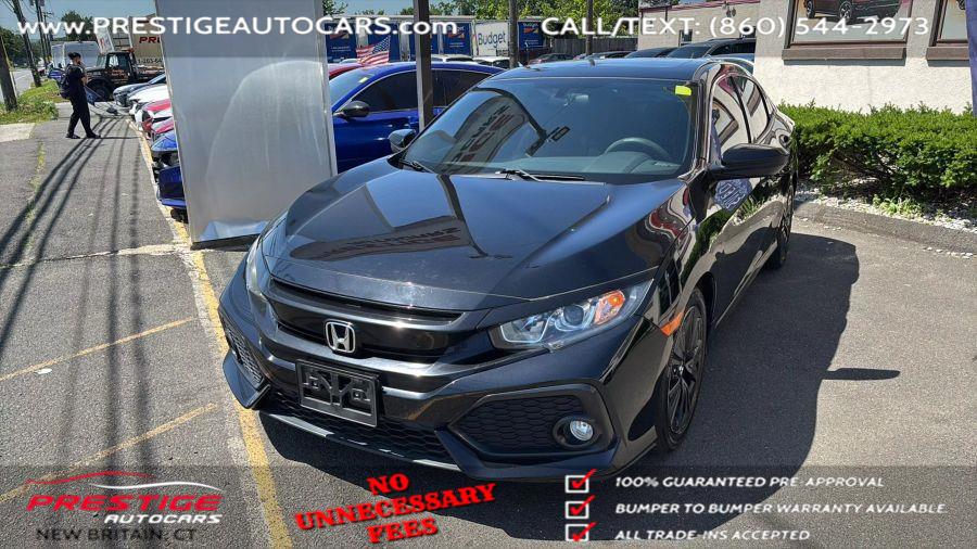 2018 Honda Civic EX Hatchback 4D, available for sale in NEW BRITAIN, Connecticut | Prestige Auto Superstore. NEW BRITAIN, Connecticut 2018 Honda Civic EX Hatchback 4D, available for sale in NEW BRITAIN, Connecticut | Prestige Auto Superstore. NEW BRITAIN, Connecticut
