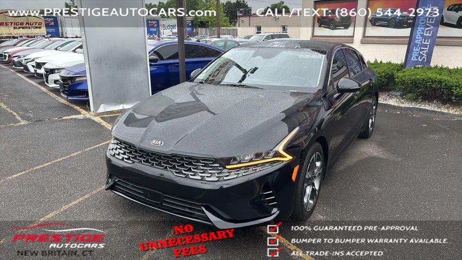 2021 Kia K5 EX Sedan 4D, available for sale in NEW BRITAIN, Connecticut | Prestige Auto Superstore. NEW BRITAIN, Connecticut 2021 Kia K5 EX Sedan 4D, available for sale in NEW BRITAIN, Connecticut | Prestige Auto Superstore. NEW BRITAIN, Connecticut