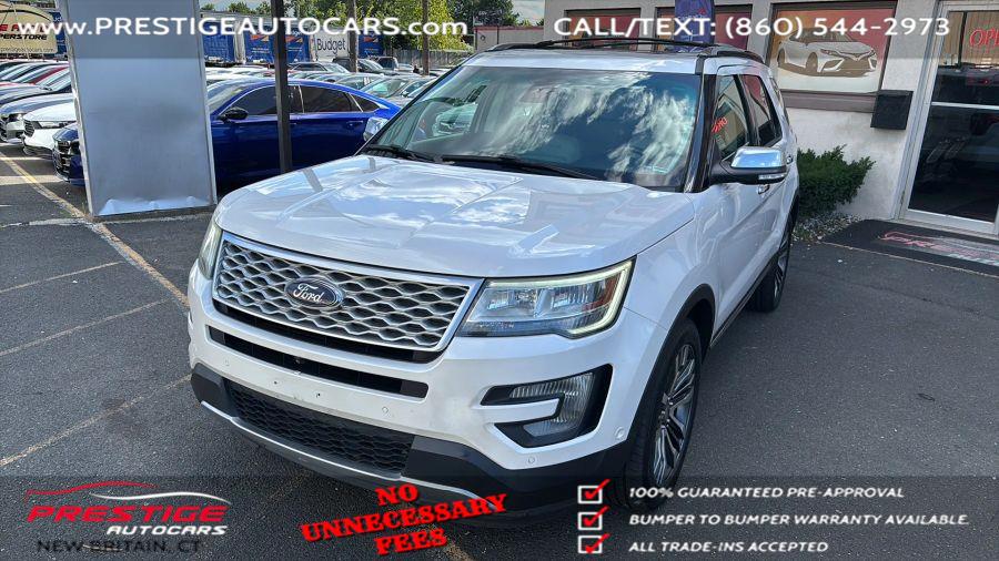 2016 Ford Explorer Platinum Sport Utility 4D, available for sale in NEW BRITAIN, Connecticut | Prestige Auto Superstore. NEW BRITAIN, Connecticut