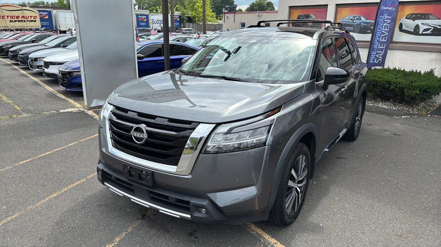 2022 Nissan Pathfinder Platinum Sport Utility 4D, available for sale in NEW BRITAIN, Connecticut | Prestige Auto Superstore. NEW BRITAIN, Connecticut 2022 Nissan Pathfinder Platinum Sport Utility 4D, available for sale in NEW BRITAIN, Connecticut | Prestige Auto Superstore. NEW BRITAIN, Connecticut