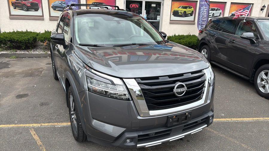 2022 Nissan Pathfinder Platinum Sport Utility 4D, available for sale in NEW BRITAIN, Connecticut | Prestige Auto Superstore. NEW BRITAIN, Connecticut 2022 Nissan Pathfinder Platinum Sport Utility 4D, available for sale in NEW BRITAIN, Connecticut | Prestige Auto Superstore. NEW BRITAIN, Connecticut