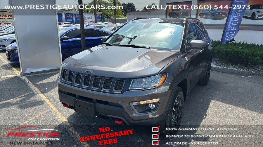 2019 Jeep Compass Trailhawk Sport Utility 4D, available for sale in NEW BRITAIN, Connecticut | Prestige Auto Superstore. NEW BRITAIN, Connecticut 2019 Jeep Compass Trailhawk Sport Utility 4D, available for sale in NEW BRITAIN, Connecticut | Prestige Auto Superstore. NEW BRITAIN, Connecticut