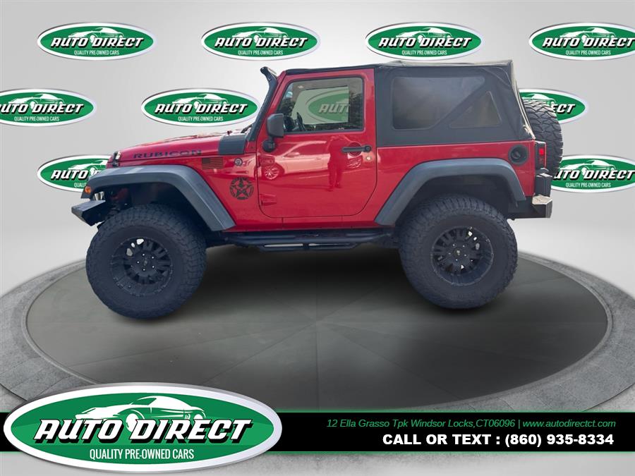 2012 Jeep Wrangler 4WD 2dr Rubicon, available for sale in Windsor Locks, Connecticut | Auto Direct LLC. Windsor Locks, Connecticut 2012 Jeep Wrangler 4WD 2dr Rubicon, available for sale in Windsor Locks, Connecticut | Auto Direct LLC. Windsor Locks, Connecticut