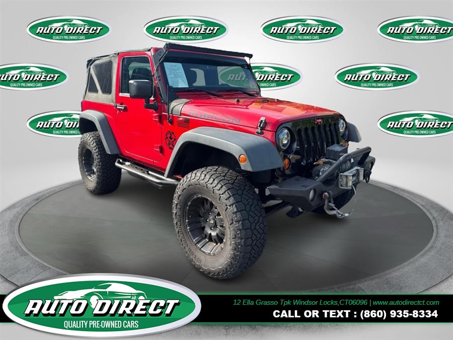2012 Jeep Wrangler 4WD 2dr Rubicon, available for sale in Windsor Locks, Connecticut | Auto Direct LLC. Windsor Locks, Connecticut 2012 Jeep Wrangler 4WD 2dr Rubicon, available for sale in Windsor Locks, Connecticut | Auto Direct LLC. Windsor Locks, Connecticut