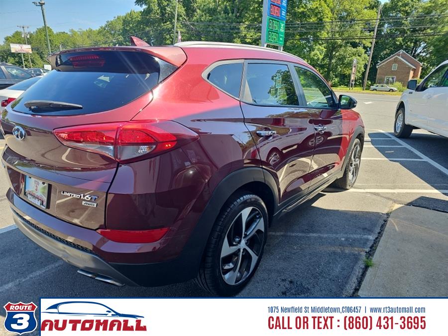 2016 Hyundai Tucson AWD 4dr Limited, available for sale in Middletown, Connecticut | RT 3 AUTO MALL LLC. Middletown, Connecticut 2016 Hyundai Tucson AWD 4dr Limited, available for sale in Middletown, Connecticut | RT 3 AUTO MALL LLC. Middletown, Connecticut