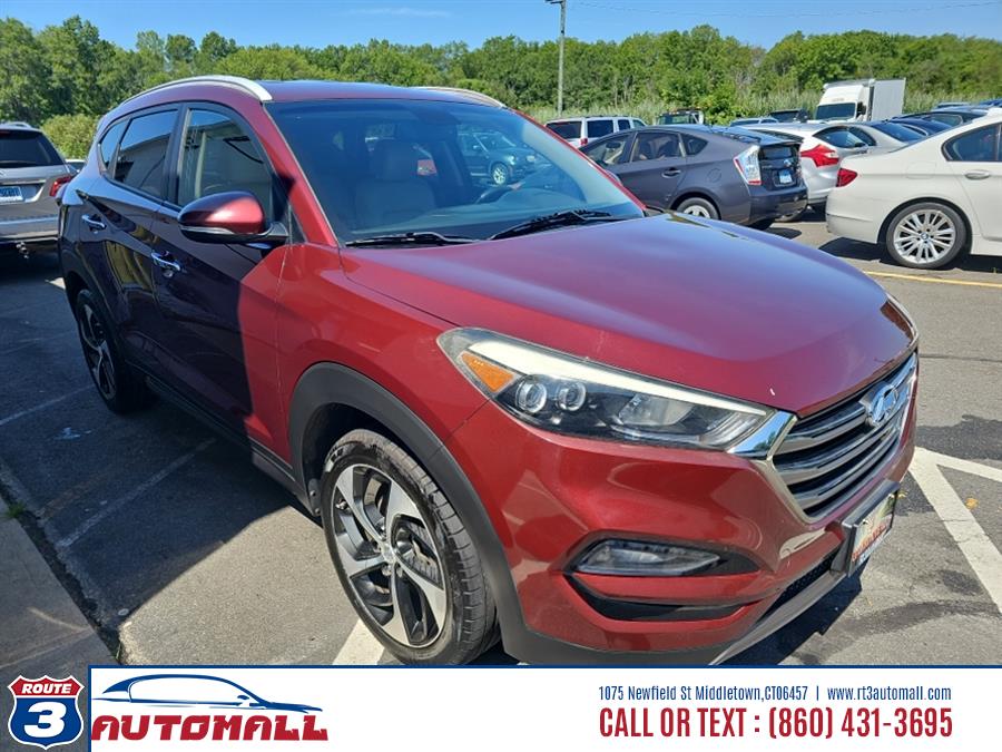 2016 Hyundai Tucson AWD 4dr Limited, available for sale in Middletown, Connecticut | RT 3 AUTO MALL LLC. Middletown, Connecticut 2016 Hyundai Tucson AWD 4dr Limited, available for sale in Middletown, Connecticut | RT 3 AUTO MALL LLC. Middletown, Connecticut
