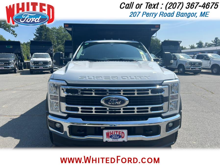 2025 Ford Super Duty F-550 DRW XL 4WD Reg Cab 169" WB 12' S&H Landscape Dump Body, available for sale in Bangor, Maine | Whited Ford. Bangor, Maine 2025 Ford Super Duty F-550 DRW XL 4WD Reg Cab 169" WB 12' S&H Landscape Dump Body, available for sale in Bangor, Maine | Whited Ford. Bangor, Maine