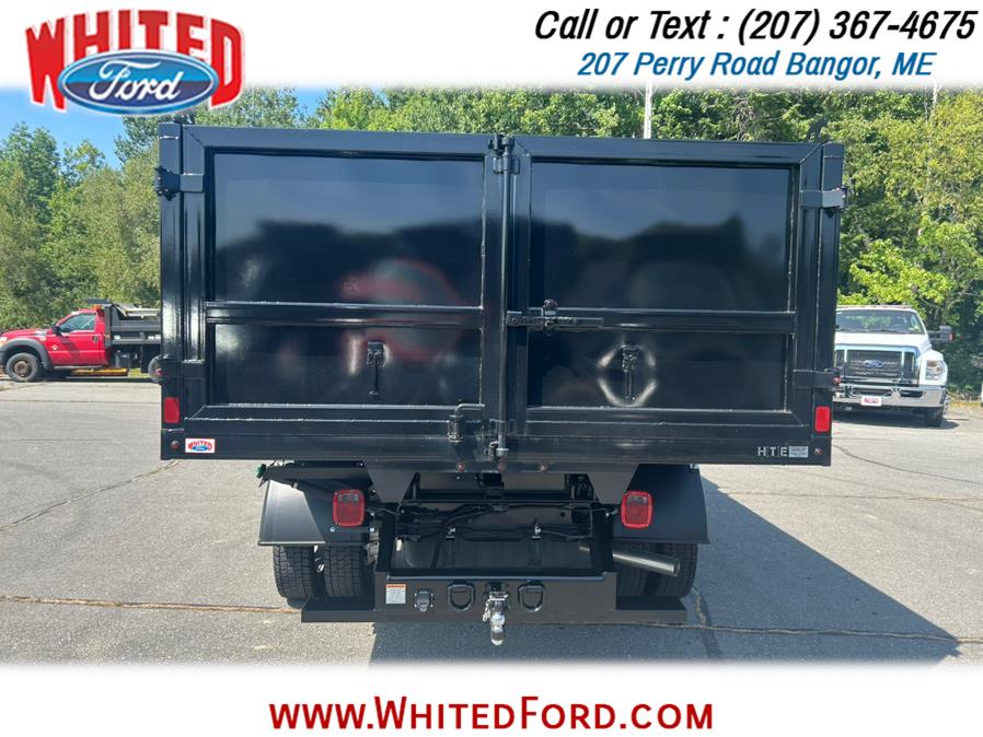 2025 Ford Super Duty F-550 DRW XL 4WD Reg Cab 169" WB 12' S&H Landscape Dump Body, available for sale in Bangor, Maine | Whited Ford. Bangor, Maine 2025 Ford Super Duty F-550 DRW XL 4WD Reg Cab 169" WB 12' S&H Landscape Dump Body, available for sale in Bangor, Maine | Whited Ford. Bangor, Maine
