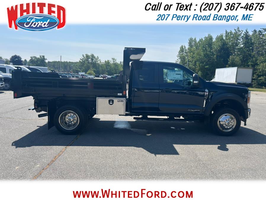 2025 Ford Super Duty F-550 DRW XL 4WD SuperCab 168" WB 60" CA 9' S&H Drop Side, available for sale in Bangor, Maine | Whited Ford. Bangor, Maine 2025 Ford Super Duty F-550 DRW XL 4WD SuperCab 168" WB 60" CA 9' S&H Drop Side, available for sale in Bangor, Maine | Whited Ford. Bangor, Maine