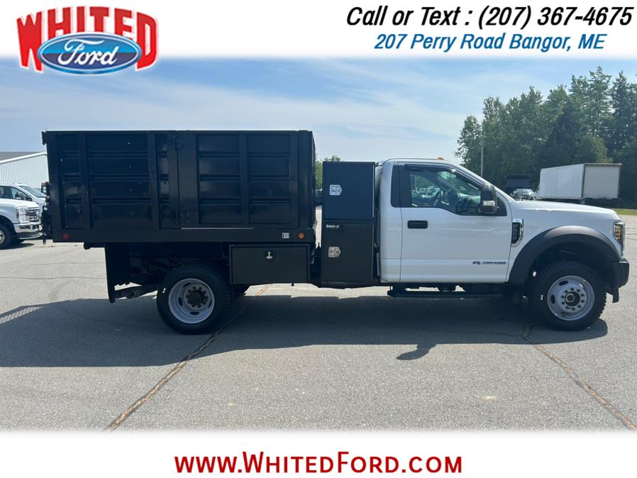 2019 Ford Super Duty F-550 DRW XL 4WD Reg Cab I Pack 9" Dumping Landscape Body, available for sale in Bangor, Maine | Whited Ford. Bangor, Maine 2019 Ford Super Duty F-550 DRW XL 4WD Reg Cab I Pack 9" Dumping Landscape Body, available for sale in Bangor, Maine | Whited Ford. Bangor, Maine