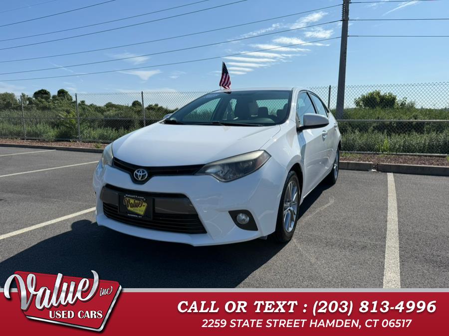 2015 Toyota Corolla 4dr Sdn CVT LE Plus (Natl), available for sale in Hamden, Connecticut | Value, Inc.. Hamden, Connecticut 2015 Toyota Corolla 4dr Sdn CVT LE Plus (Natl), available for sale in Hamden, Connecticut | Value, Inc.. Hamden, Connecticut