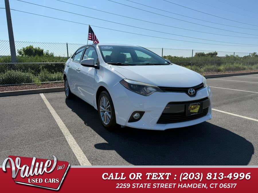 2015 Toyota Corolla 4dr Sdn CVT LE Plus (Natl), available for sale in Hamden, Connecticut | Value, Inc.. Hamden, Connecticut 2015 Toyota Corolla 4dr Sdn CVT LE Plus (Natl), available for sale in Hamden, Connecticut | Value, Inc.. Hamden, Connecticut